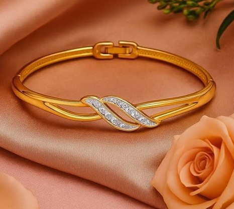 Twin Line Wrap Cuff Bracelet